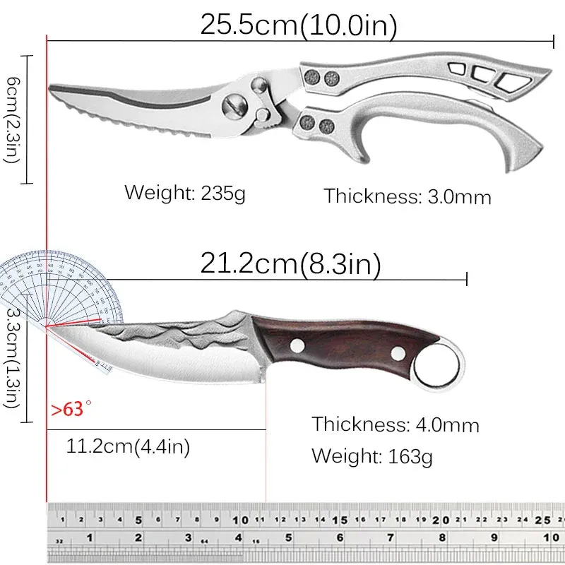 5cr15 Forged Stainless Steel Meat Cleaver