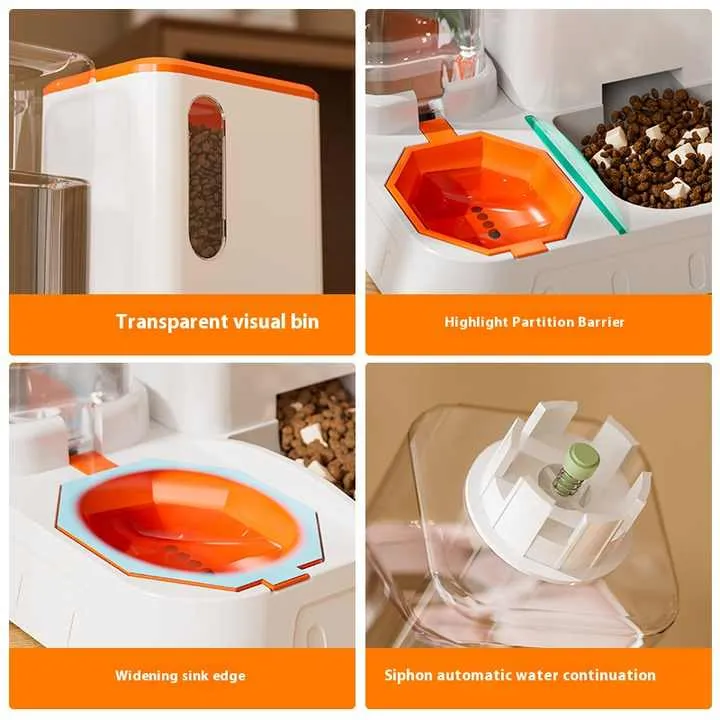 Automatic Feeding Cat Food Feed-تغذية أوتوماتيكية للقطط،