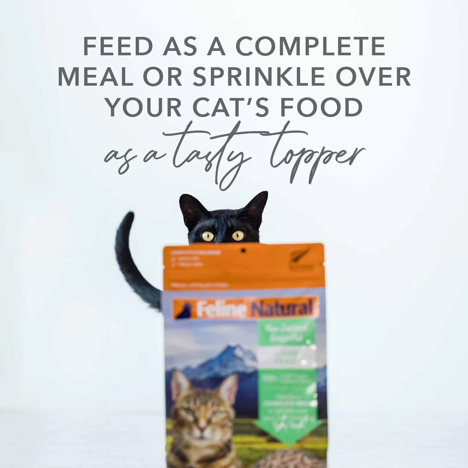 Feline Natural Lamb and Salmon Feast Freeze Dried Cat Food 100g
