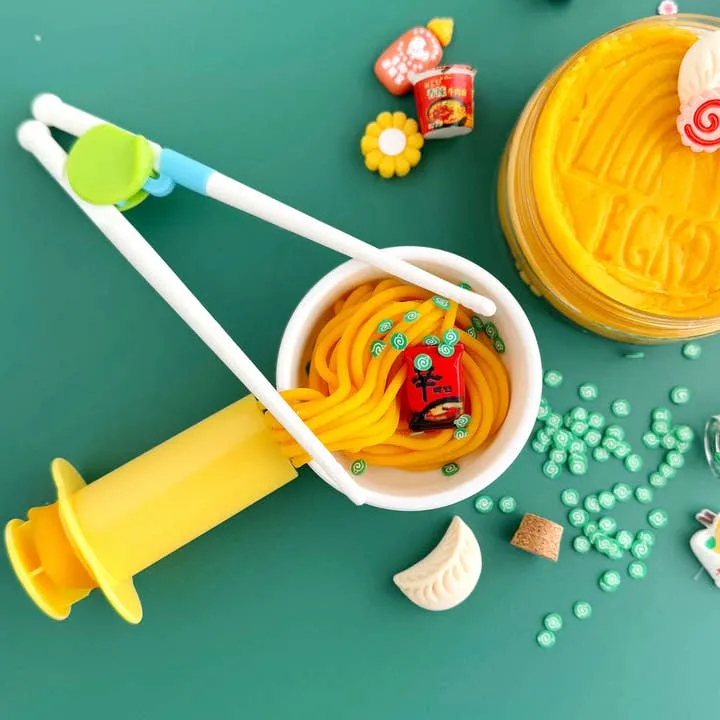 Ramen Sensory Play Dough Kit by Earth Grown KidDoughs