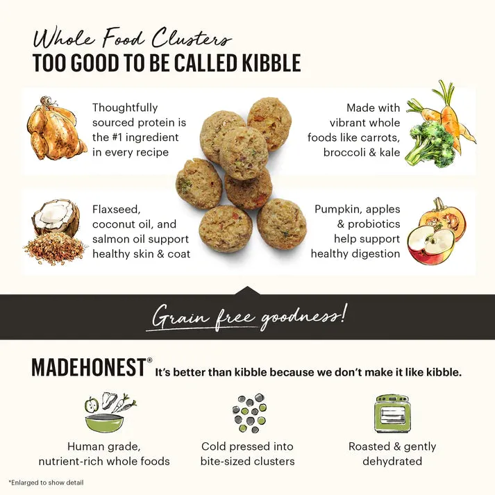 The Honest Kitchen Grain-Free Chicken Clusters Small Breed Dog Food
