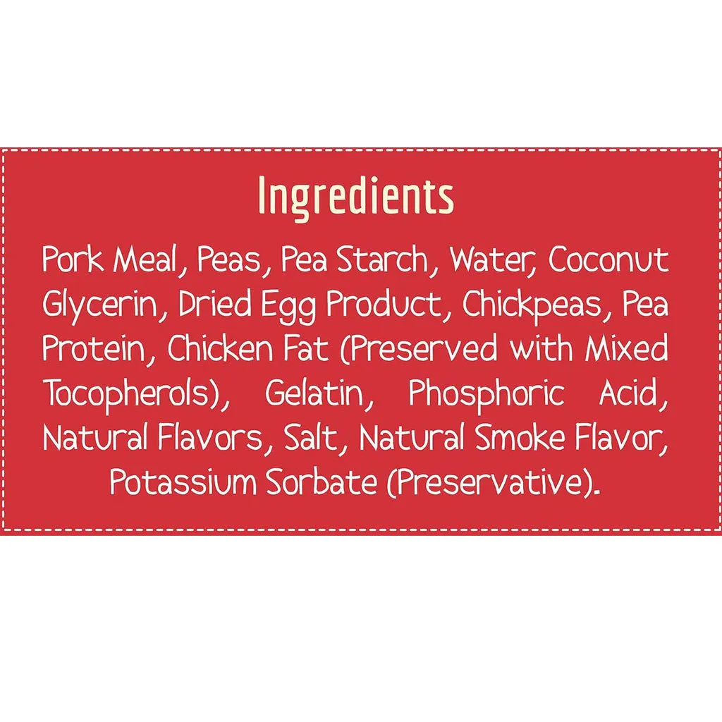 Wholesomes Bruno's Pork Grain Free Jerky Strips Moist Dog Treats