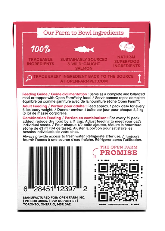Wild-Caught Salmon Rustic Blend Wet Cat Food